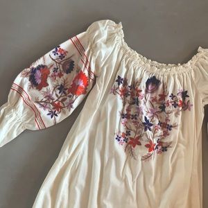 Free people embroidered dress